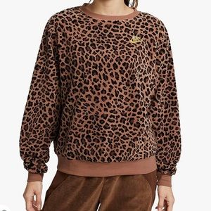 Women's Fleece Crew-Neck Sweatshirt